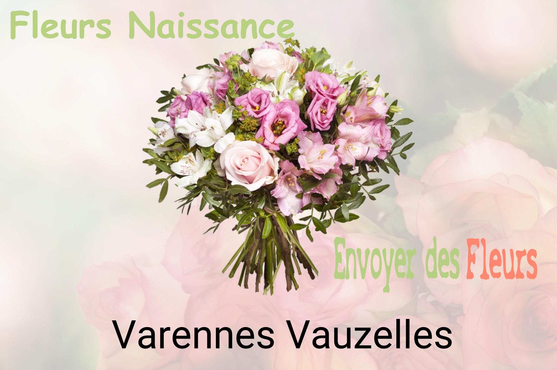 Bouquet de fleurs de naissance livré à Varennes-Vauzelles